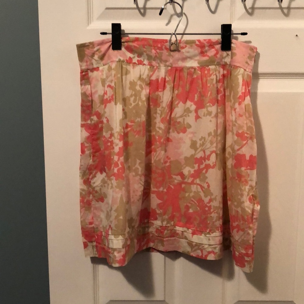 Loft floral skirt
